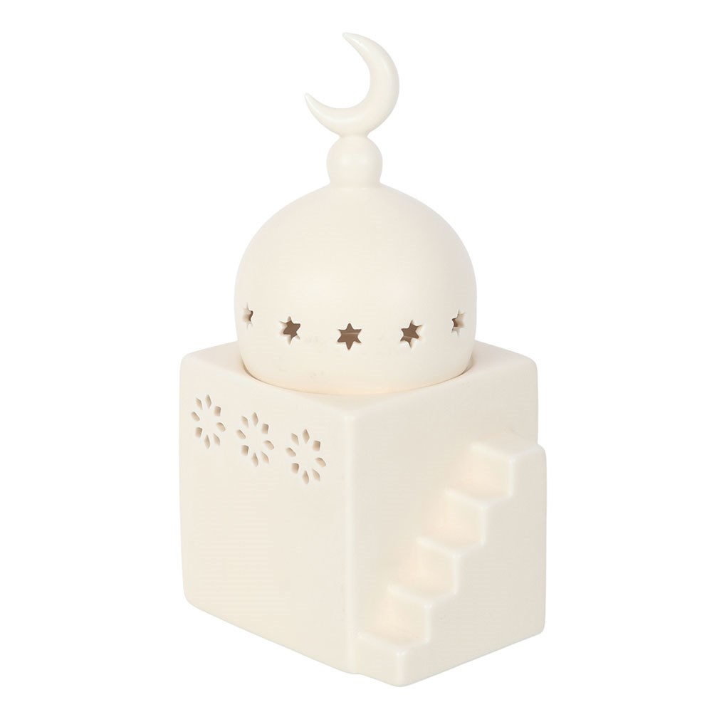 Something Different - Mosque Shaped MultiPurpose Burner Oil burner - White